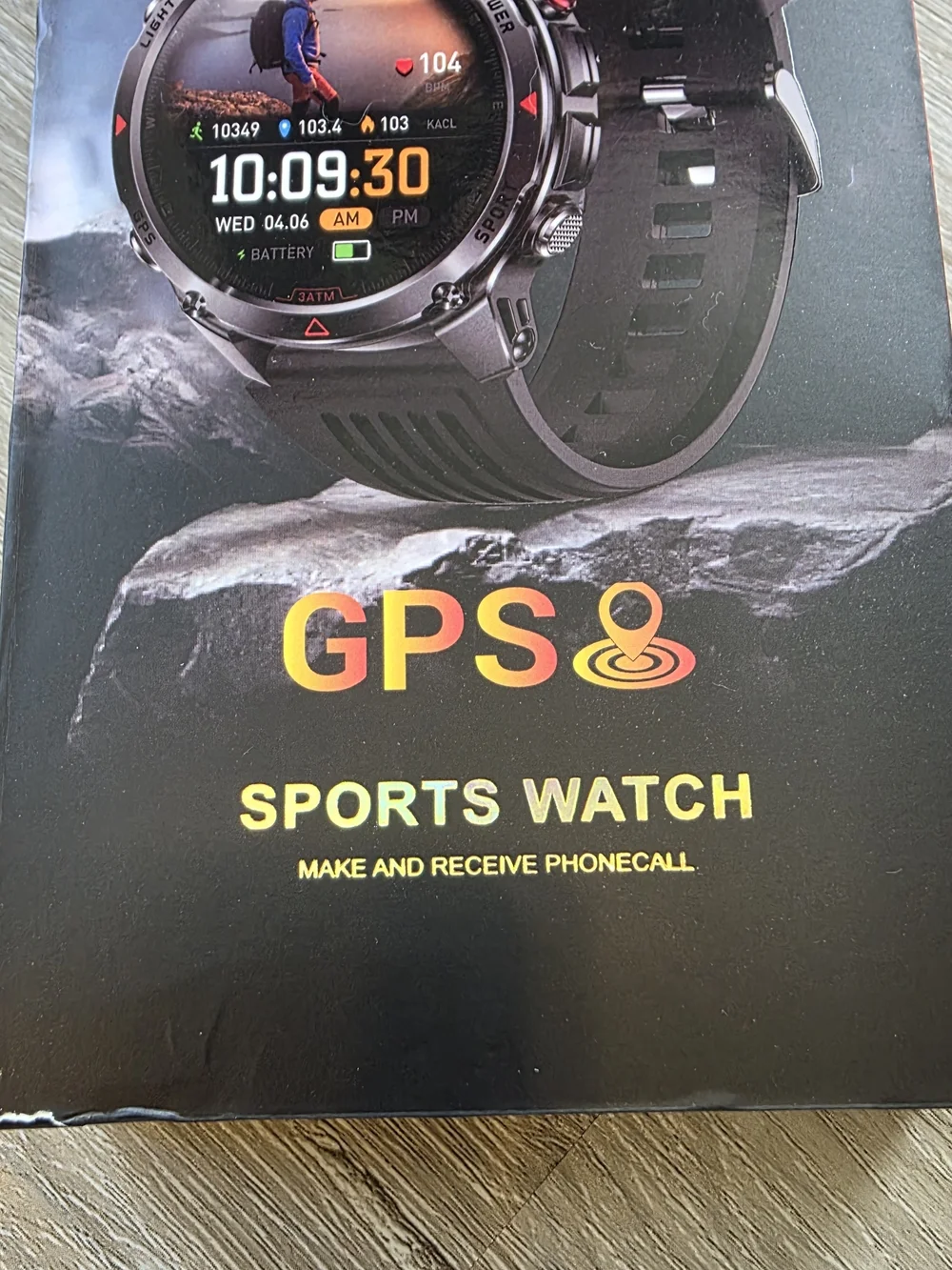 HT37 GPS Smart Sports Watch 1.46 Inch Camo